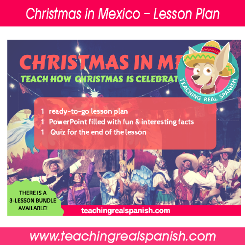 Christmas in mexico lesson plans